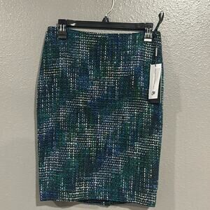 Karl Lagerfield Paris Tweed Skirt 2 NWT
